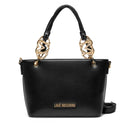 Borsa Donna a Mano con Tracolla LOVE MOSCHINO linea Jewel Nera