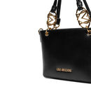 Borsa Donna a Mano con Tracolla LOVE MOSCHINO linea Jewel Nera