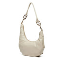 LOVE MOSCHINO Jewel linie 
Hobo Bag Asymmetrisch in Elfenbein