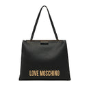 Borsa a Spalla LOVE MOSCHINO linea Lettering Logo Nero