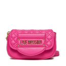 LOVE MOSCHINO Umhängetasche Quilted Tab line Fuxia