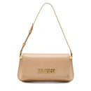Borsa Piatta a Spalla LOVE MOSCHINO linea Lettering Logo Nude