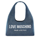 Hobo Bag Donna LOVE MOSCHINO in Denim Blu