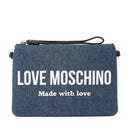 Pochette Donna LOVE MOSCHINO in Denim Blu