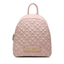 LOVE MOSCHINO Damen-Stepprucksack „Love Lettering“ in Puderrosa