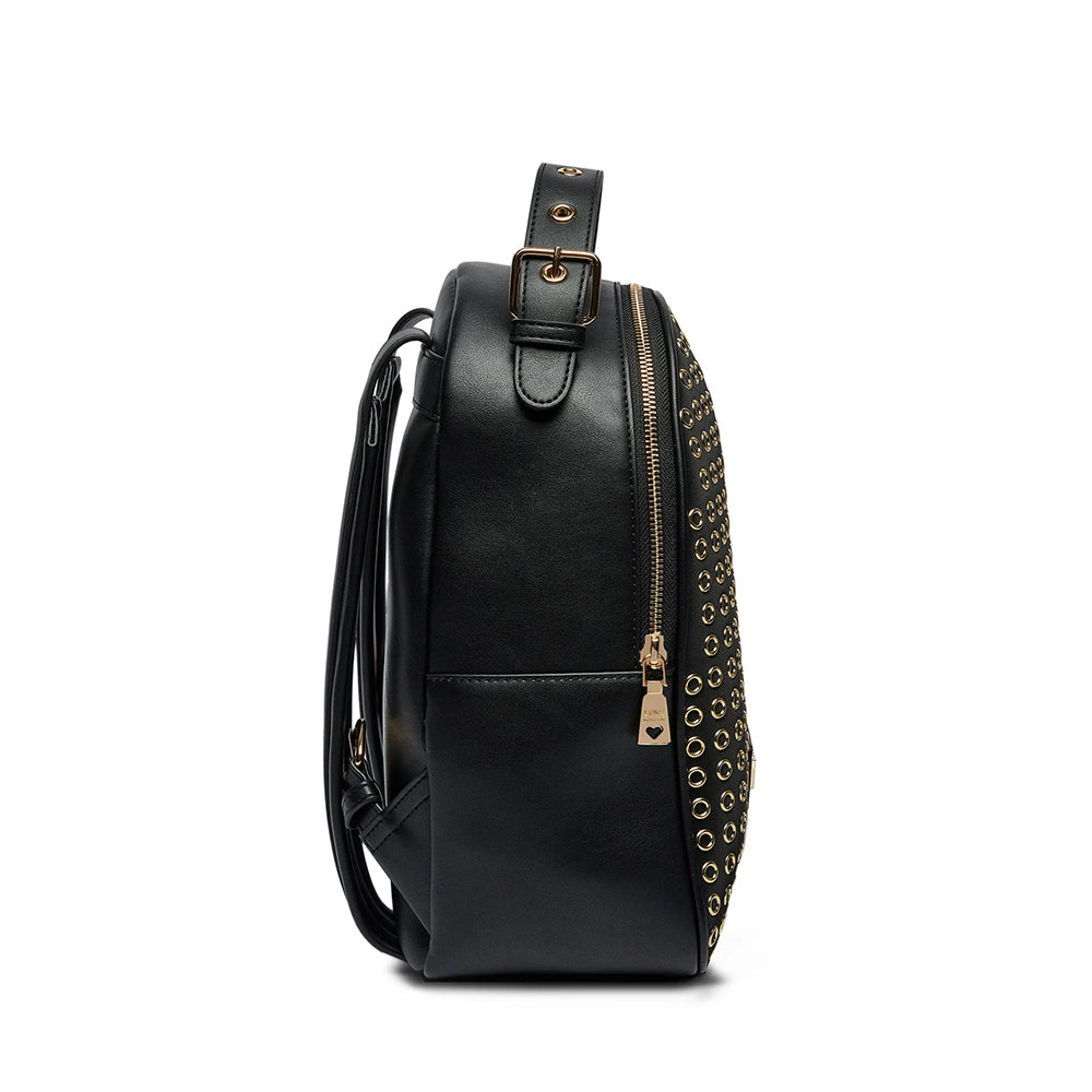 LOVE MOSCHINO Damenrucksack Glam Up Linie Schwarz