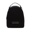 LOVE MOSCHINO Glam Up Linie
Damen Rucksack in Schwarz mit Gunmetal Logo