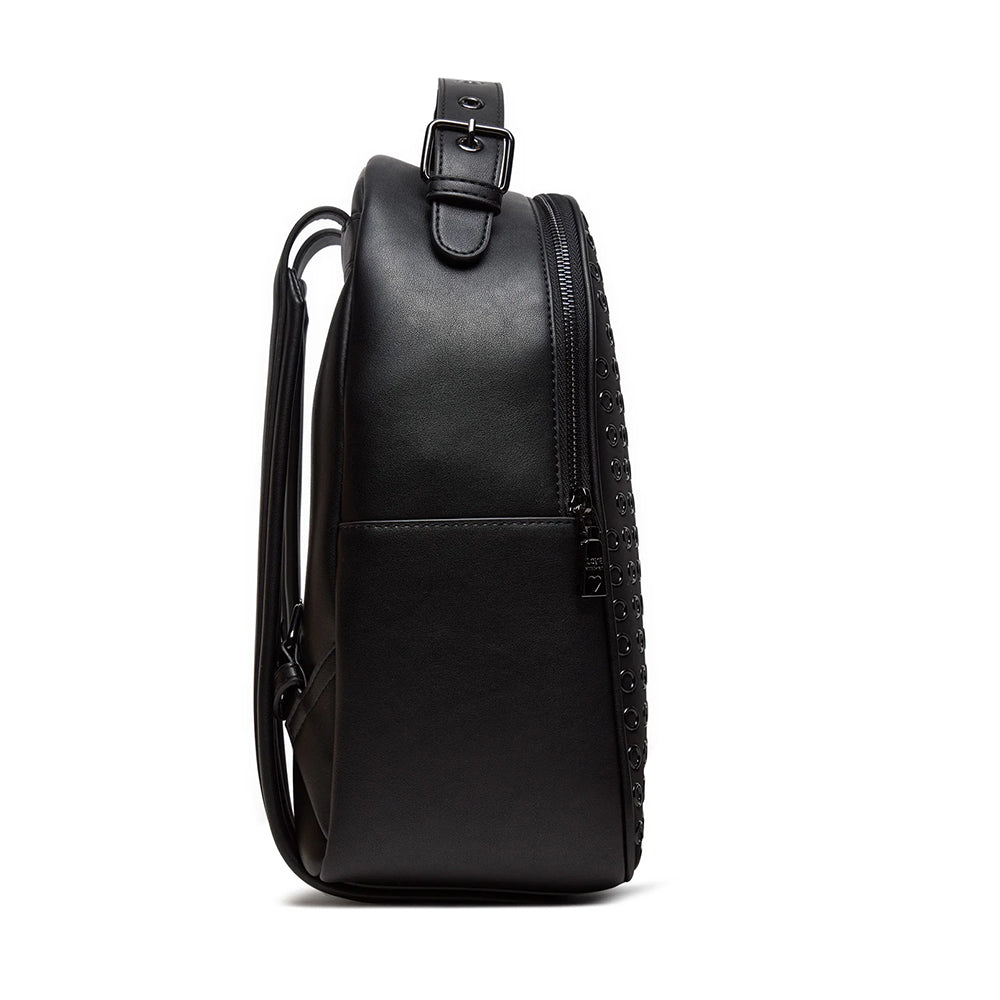 LOVE MOSCHINO Glam Up Linie
Damen Rucksack in Schwarz mit Gunmetal Logo