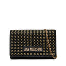 Clutch Donna con Tracolla LOVE MOSCHINO linea Glam Up Nera