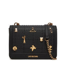 Borsa Donna a Tracolla LOVE MOSCHINO linea Tailoring Nera