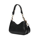 LOVE MOSCHINO Dangling Linie 
Hobo Bag aus schwarzem Leder