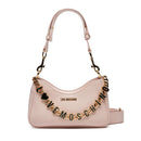LOVE MOSCHINO Dangling Linie 
Hobo Bag aus puderrosa Leder