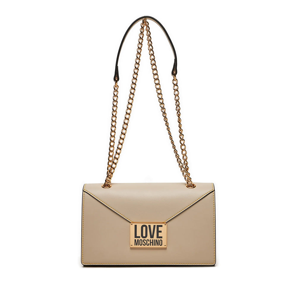 Borsa a Spalla e a Tracolla LOVE MOSCHINO linea Enjoy The Little Things Avorio