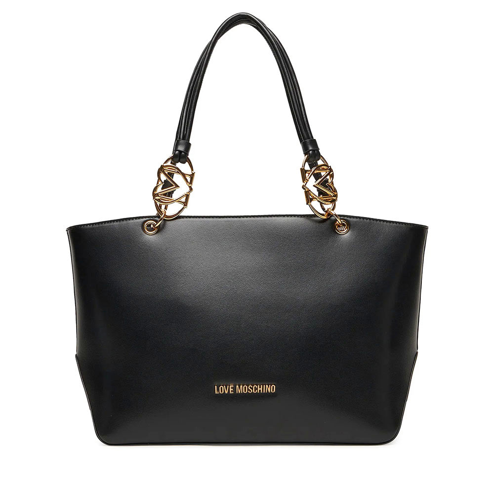 Shopping Bag Donna LOVE MOSCHINO linea Jewel Nera