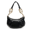 Mini Hobo Bag Donna LOVE MOSCHINO linea Jewel Nera