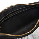 Borsa Donna a Spalla LOVE MOSCHINO Argento con Strass