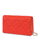 Clutch Donna con Tracolla LOVE MOSCHINO linea Smart Daily Quilted Ruggine