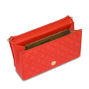 Clutch Donna con Tracolla LOVE MOSCHINO linea Smart Daily Quilted Ruggine