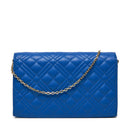 Clutch Donna con Tracolla LOVE MOSCHINO linea Smart Daily Quilted Blu Zaffiro