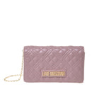 Clutch Donna con Tracolla LOVE MOSCHINO linea Smart Daily Quilted Rosa