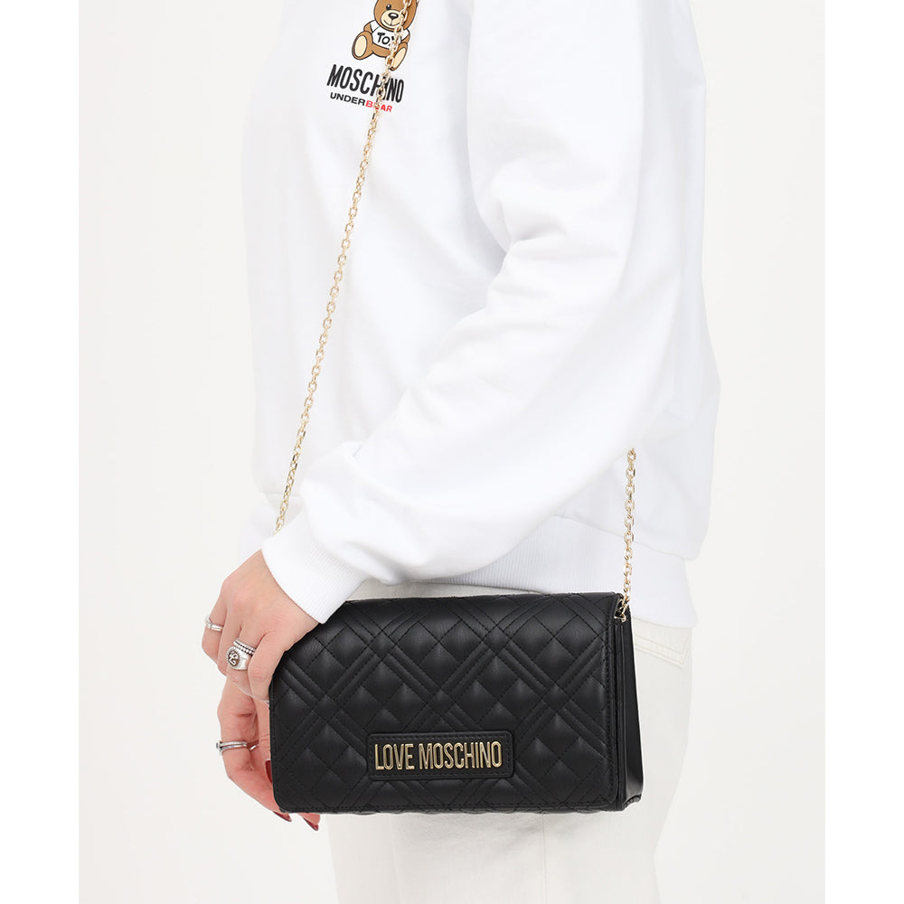 Clutch Donna con Tracolla LOVE MOSCHINO linea Smart Daily Quilted