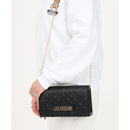 Clutch Donna con Tracolla LOVE MOSCHINO linea Smart Daily Quilted Nero