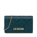 Clutch Donna con Tracolla LOVE MOSCHINO linea Smart Daily Quilted Smeraldo