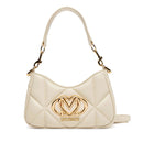 Borsa Donna a Spalla Trapuntata LOVE MOSCHINO linea Embossed Avorio