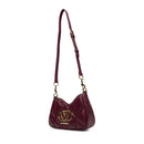 Borsa Donna a Spalla Trapuntata LOVE MOSCHINO linea Embossed color Vino