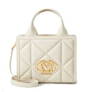 Borsa Donna a Mano Trapuntata LOVE MOSCHINO linea Embossed Avorio