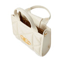 Borsa Donna a Mano Trapuntata LOVE MOSCHINO linea Embossed Avorio