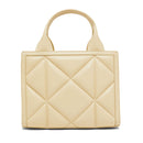 Borsa Donna a Mano Trapuntata LOVE MOSCHINO linea Embossed color Burro