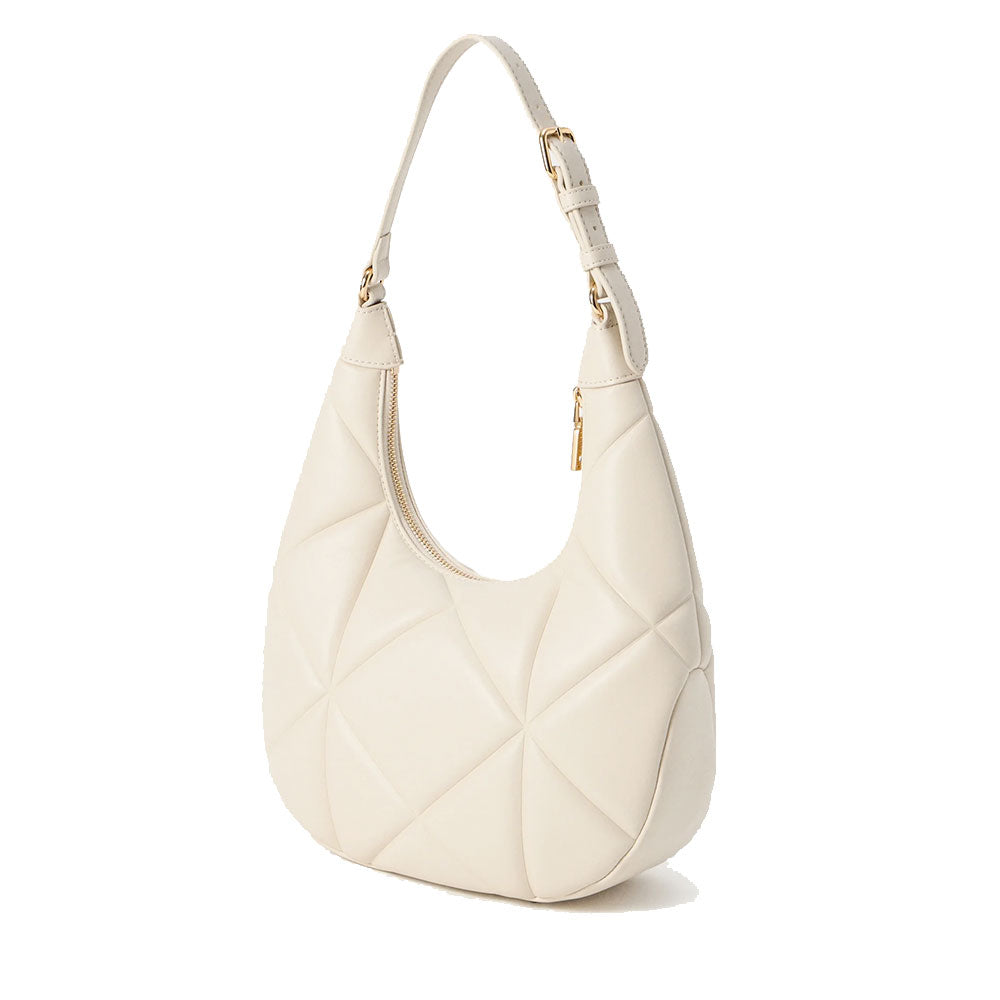 Hobo Bag Trapuntata LOVE MOSCHINO linea Embossed Avorio