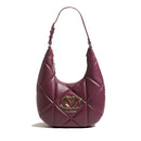 Hobo Bag Trapuntata LOVE MOSCHINO linea Embossed color Vino