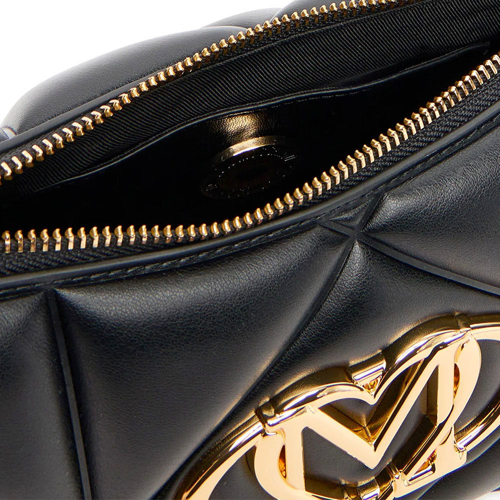Borsa Donna a Tracolla Trapuntata LOVE MOSCHINO linea Embossed Nera