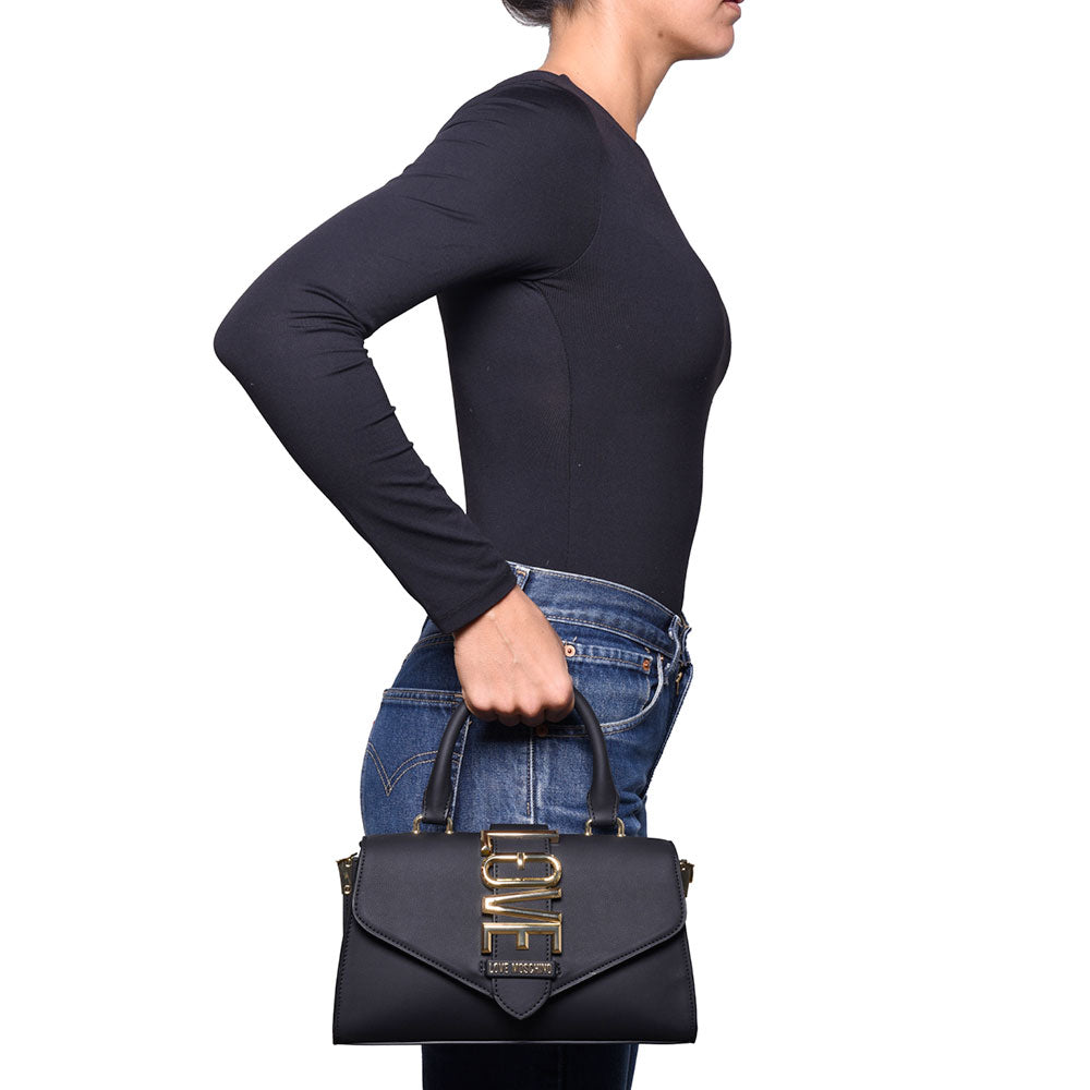 Love Moschino Lovebug Damen-Handtasche Schwarz