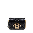 Borsa Donna a Tracolla LOVE MOSCHINO linea Embossed Trapuntata Nera
