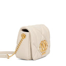 Borsa Donna a Tracolla LOVE MOSCHINO linea Embossed Trapuntata Avorio