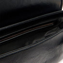 Borsa Donna a Spalla con Tracolla LOVE MOSCHINO Nera con Placca Quadrata con Logo