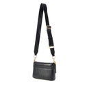 Borsa Donna a Tracolla LOVE MOSCHINO Nera con Placca Quadrata con Logo