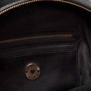 Zaino Donna LOVE MOSCHINO Nero con Placca Quadrata con Logo