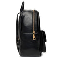 Zaino Donna LOVE MOSCHINO Nero con Placca Quadrata con Logo