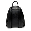 Zaino Donna LOVE MOSCHINO Nero con Placca Quadrata con Logo