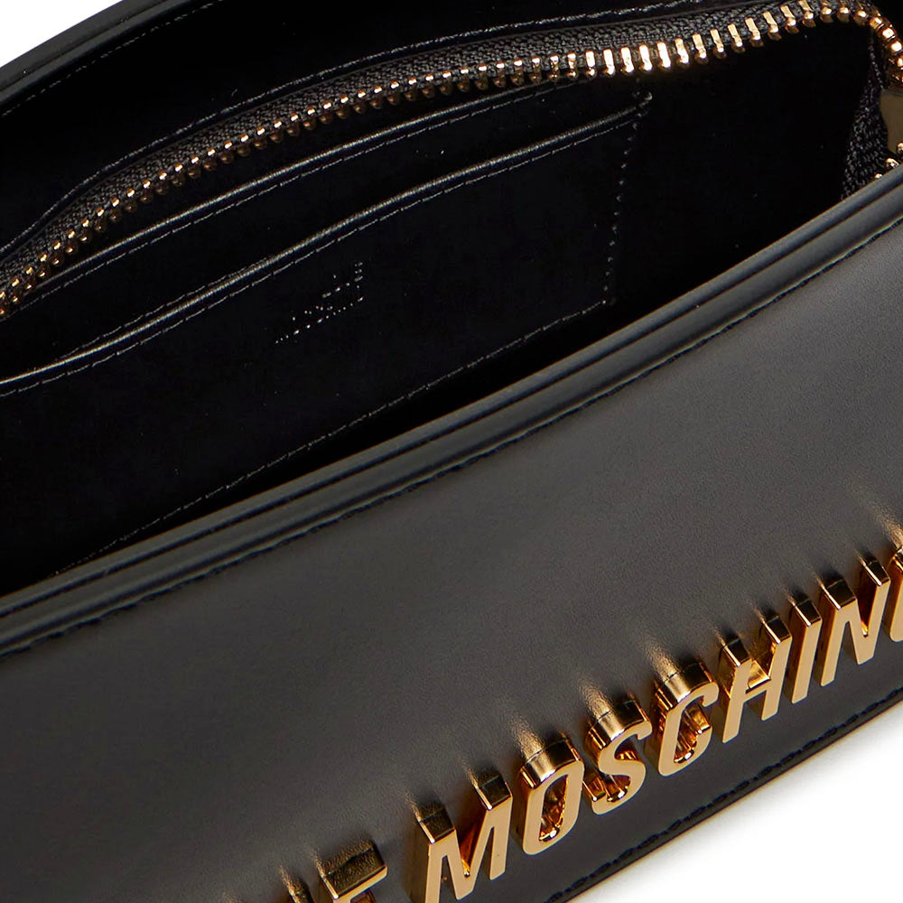 Borsa Donna a Spalla LOVE MOSCHINO Nera con Maxi Logo