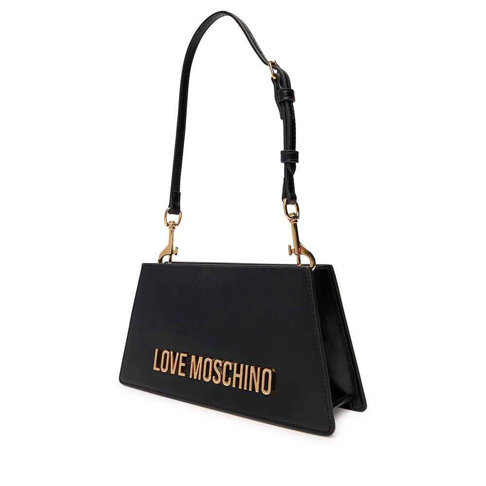 Borsa Donna a Spalla LOVE MOSCHINO Nera con Maxi Logo