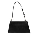 Borsa Donna a Spalla LOVE MOSCHINO Nera con Maxi Logo Nikel