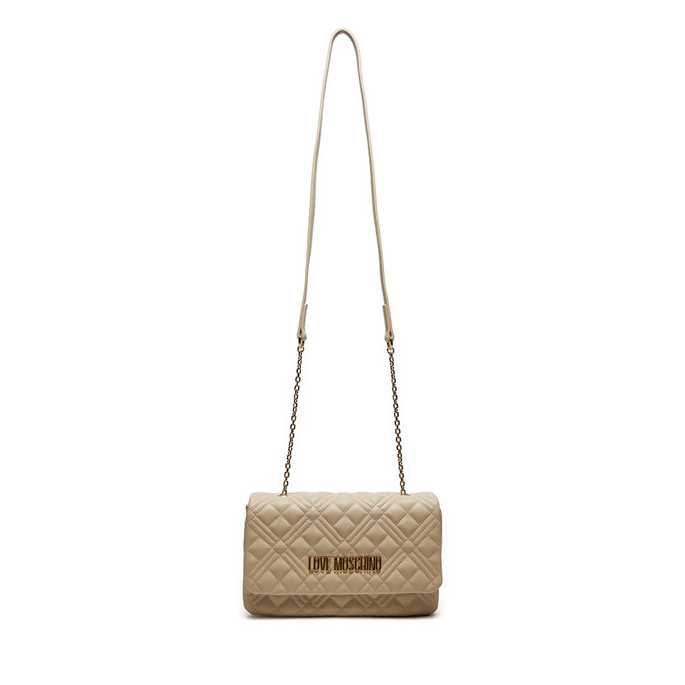 Borsa Donna a Tracolla LOVE MOSCHINO linea Quilted Avorio