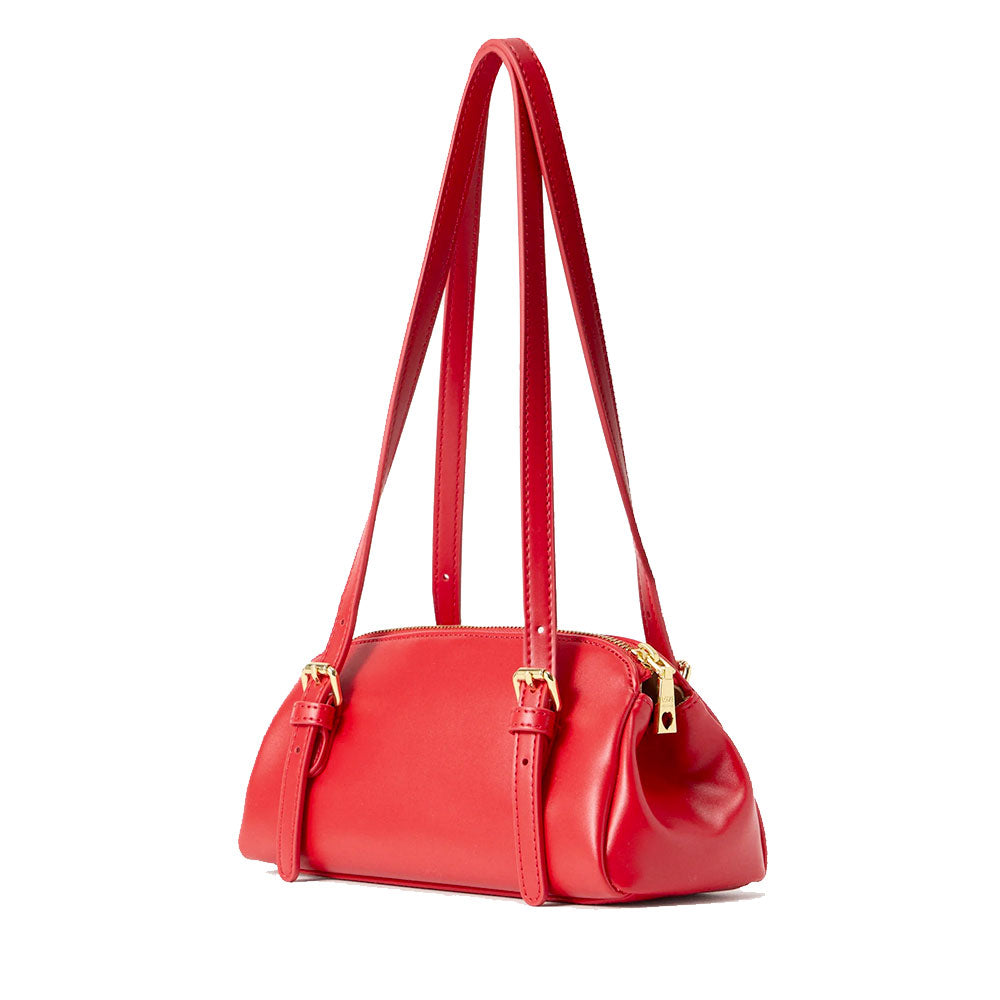 Damen-Bauletto-Schultertasche LOVE MOSCHINO Modell Smart Daily Bag in Rot