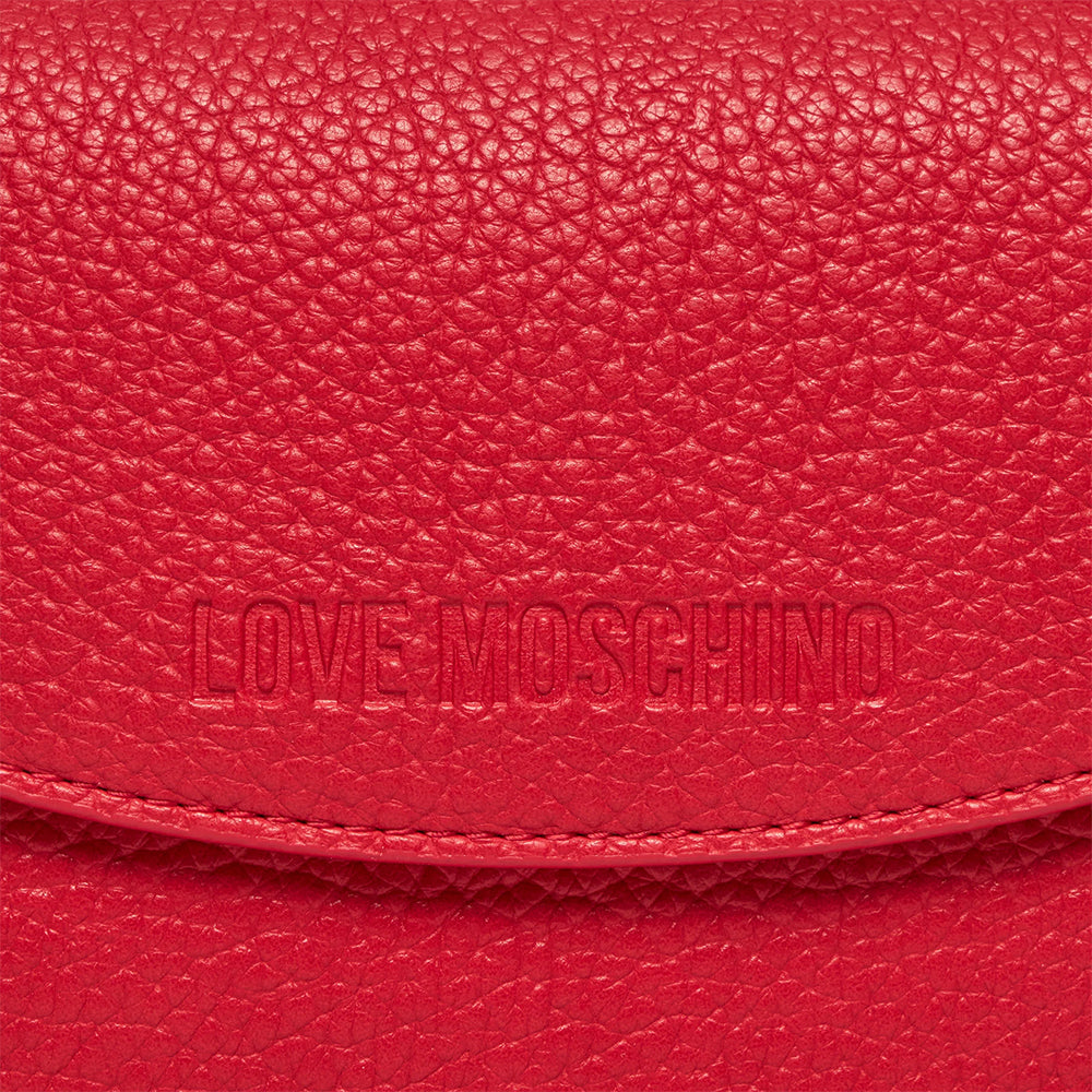 Borsa Donna a Tracolla LOVE MOSCHINO linea Giant Logo colore Rosso