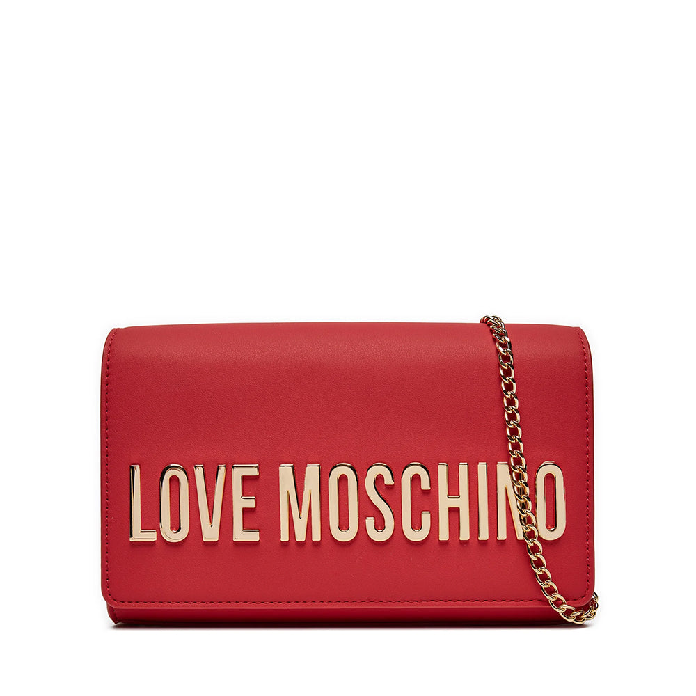 LOVE MOSCHINO SMART DAILY MAXI LETTERING LINIE
Rote Damen-Clutch mit Schultergurt 